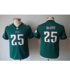 Youth Nike Philadelphia Eagles 25# LeSean McCoy Dark Green NFL Jerseys