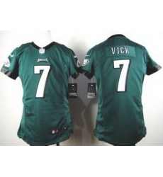 Youth Nike Philadelphia Eagles 7# Michael Vick Green Nike NFL Jerseys