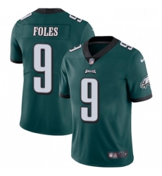 Youth Nike Philadelphia Eagles 9 Nick Foles Midnight Green Team Color Vapor Untouchable Limited Player NFL Jersey