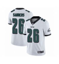 Youth Philadelphia Eagles #26 Miles Sanders White Vapor Untouchable Limited Player Football Jersey