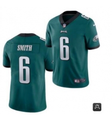 Youth Philadelphia Eagles #6 DeVonta Smith 2021 NFL Draft Green Vapor Untouchable Limited Stitched Jersey