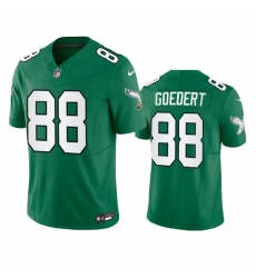 Youth Philadelphia Eagles 88 Dallas Goedert Green F U S E  Throwback Vapor Untouchable Limited Stitched Football Jersey