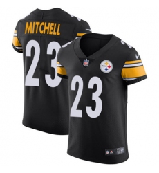 Men Nike Steelers #23 Mike Mitchell Black Team Color Stitched NFL Vapor Untouchable Elite Jersey