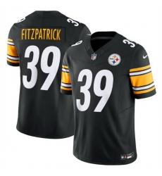 Men Pittsburgh Steelers 39 Minkah Fitzpatrick Black 2023 F.U.S.E. Vapor Untouchable Limited Jersey