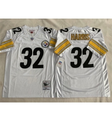 Men Pittsburgh Steelers 86 Hines Ward White Stitched Football Jersey