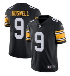 Men Pittsburgh Steelers 9 Chris Boswell Black Vapor Untouchable Stitched Jersey