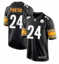Men Pittsburgh Steelers Joey Porter #24 Black Vapor Untouchable Limited Stitched Jersey