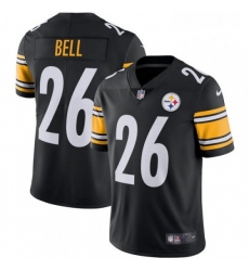 Mens Nike Pittsburgh Steelers 26 LeVeon Bell Black Team Color Vapor Untouchable Limited Player NFL Jersey