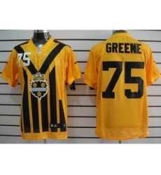 Nike Pittsburgh Steelers 75 Joe Greene Yellow Elite 1933s Throwback NFL Jersey