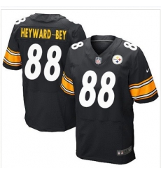 Nike Pittsburgh Steelers #88 Darrius Heyward-Bey Black Team Color Mens Stitched NFL Elite Jersey