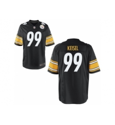 Nike Pittsburgh Steelers 99 Brett Keisel Black Game NFL Jersey