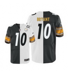Nike Steelers #10 Martavis Bryant White Black Mens Stitched NFL Elite Split Jersey