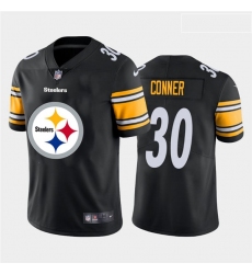 Nike Steelers 30 James Conner Black Team Big Logo Vapor Untouchable Limited Jersey