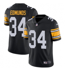 Nike Steelers #34 Terrell Edmunds Black Alternate Mens Stitched NFL Vapor Untouchable Limited Jersey