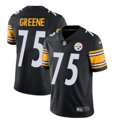 Nike Steelers #75 Joe Greene Black Team Color Mens Stitched NFL Vapor Untouchable Limited Jersey