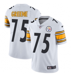 Nike Steelers #75 Joe Greene White Mens Stitched NFL Vapor Untouchable Limited Jersey
