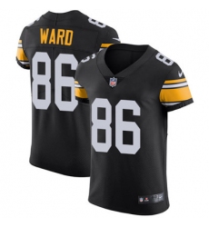 Nike Steelers #86 Hines Ward Black Alternate Mens Stitched NFL Vapor Untouchable Elite Jersey