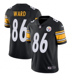 Nike Steelers #86 Hines Ward Black Team Color Mens Stitched NFL Vapor Untouchable Limited Jersey