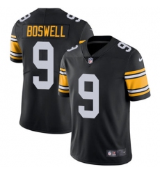 Nike Steelers #9 Chris Boswell Black Alternate Mens Stitched NFL Vapor Untouchable Limited Jersey