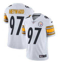 Nike Steelers #97 Cameron Heyward White Mens Stitched NFL Vapor Untouchable Limited Jersey
