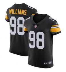 Nike Steelers #98 Vince Williams Black Alternate Mens Stitched NFL Vapor Untouchable Elite Jersey