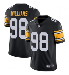 Nike Steelers #98 Vince Williams Black Alternate Mens Stitched NFL Vapor Untouchable Limited Jersey