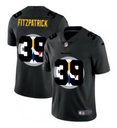 Pittsburgh Steelers 39 Minkah Fitzpatrick Men Nike Team Logo Dual Overlap Limited NFL Jersey Black