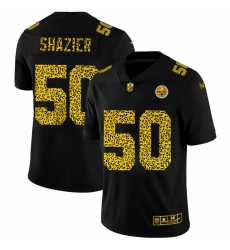 Pittsburgh Steelers 50 Ryan Shazier Men Nike Leopard Print Fashion Vapor Limited NFL Jersey Black