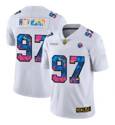 Pittsburgh Steelers 97 Cameron Heyward Men White Nike Multi Color 2020 NFL Crucial Catch Limited NFL Jersey
