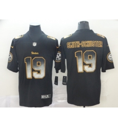 Steelers 19 JuJu Smith Schuster Black Arch Smoke Vapor Untouchable Limited Jersey