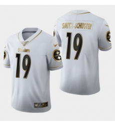 Steelers 19 JuJu Smith Schuster White 100th Season Vapor Untouchable Limited Jersey