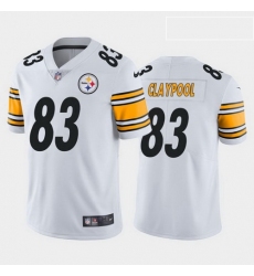 men chase claypool pittsburgh steelers white vapor limited jersey 