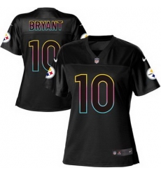 Nike Steelers #10 Martavis Bryant Black Womens NFL Fashion