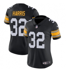 Nike Steelers #32 Franco Harris Black Alternate Womens Stitched NFL Vapor Untouchable Limited Jersey