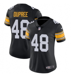 Nike Steelers #48 Bud Dupree Black Alternate Womens Stitched NFL Vapor Untouchable Limited Jersey