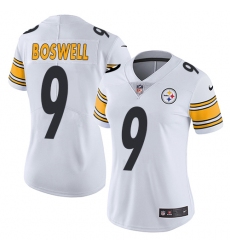 Nike Steelers #9 Chris Boswell White Womens Stitched NFL Vapor Untouchable Limited Jersey