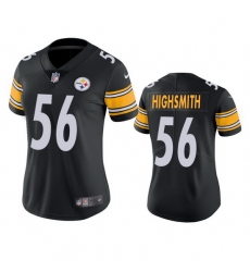 Women Pittsburgh Steelers #56 Alex Highsmith Black Vapor Untouchable Limited Stitched Jersey