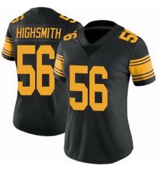 Women Pittsburgh Steelers #56 Alex Highsmith Rush NFL Stitched Jersey