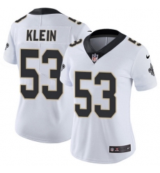 Womens Nike Steelers #53 A.J. Klein White Vapor Untouchable Limited Jersey