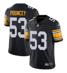 Nike Steelers #53 Maurkice Pouncey Black Alternate Youth Stitched NFL Vapor Untouchable Limited Jersey