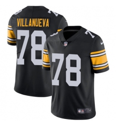 Nike Steelers #78 Alejandro Villanueva Black Alternate Youth Stitched NFL Vapor Untouchable Limited Jersey