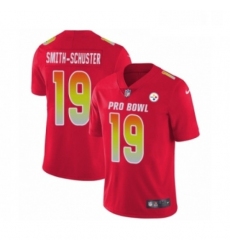Youth Nike Pittsburgh Steelers 19 JuJu Smith Schuster Limited Red AFC 2019 Pro Bowl NFL Jersey