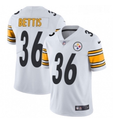 Youth Nike Pittsburgh Steelers 36 Jerome Bettis White Vapor Untouchable Limited Player NFL Jersey