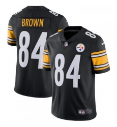 Youth Nike Pittsburgh Steelers 84 Antonio Brown Black Team Color Vapor Untouchable Limited Player NFL Jersey