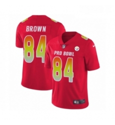 Youth Nike Pittsburgh Steelers 84 Antonio Brown Limited Red AFC 2019 Pro Bowl NFL Jersey