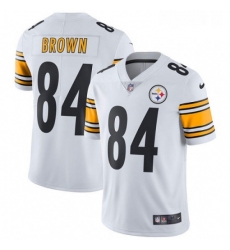 Youth Nike Pittsburgh Steelers 84 Antonio Brown White Vapor Untouchable Limited Player NFL Jersey