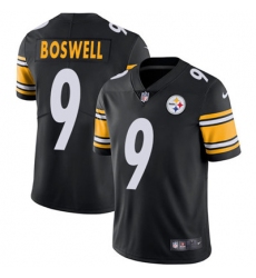 Youth Nike Steelers #9 Chris Boswell Black Team Color Stitched NFL Vapor Untouchable Limited Jersey