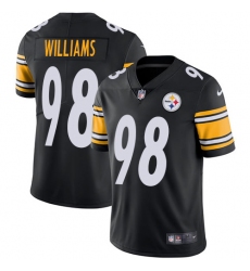 Youth Nike Steelers #98 Vince Williams Black Team Color Stitched NFL Vapor Untouchable Limited Jersey