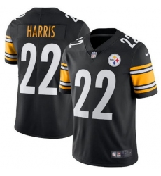 Youth Pittsburgh Steelers 22 Najee Harris Black Vapor Untouchable Limited Stitched Jersey 
