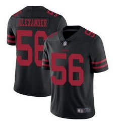 49ers #56 Kwon Alexander Black Alternate Men Stitched Football Vapor Untouchable Limited Jersey